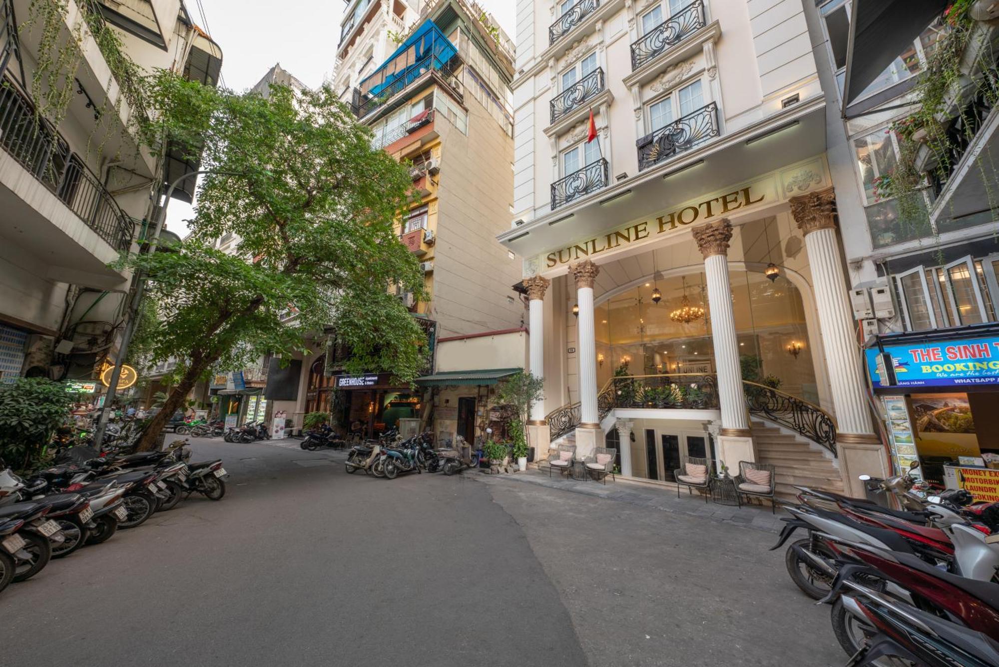 Sunline Central Hotel Hanoi Exterior foto