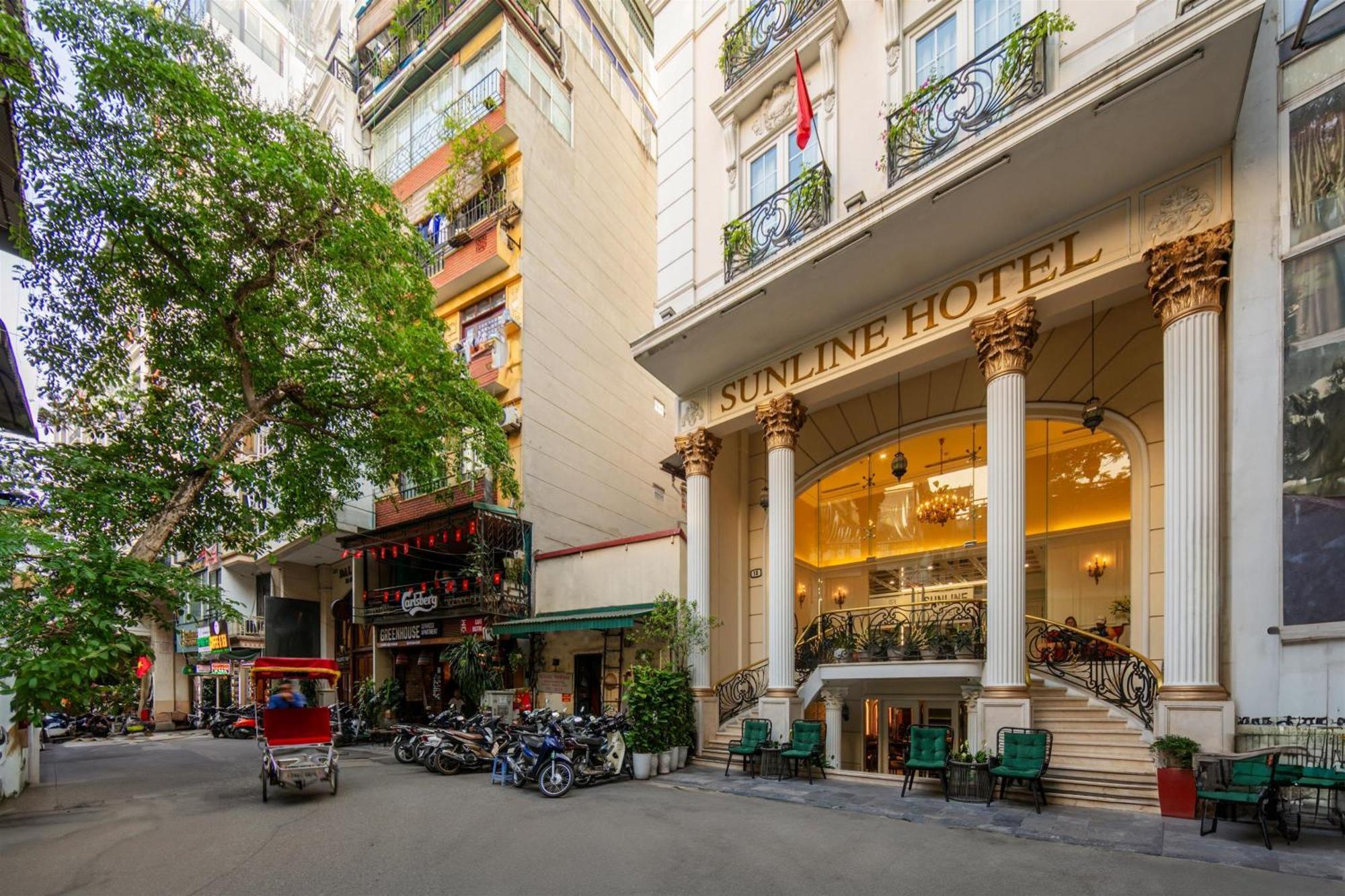 Sunline Central Hotel Hanoi Exterior foto