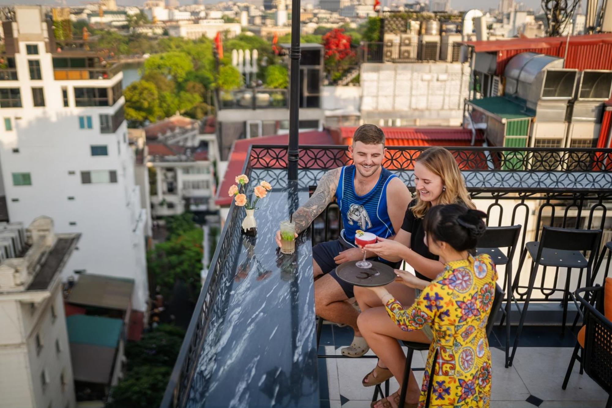 Sunline Central Hotel Hanoi Exterior foto